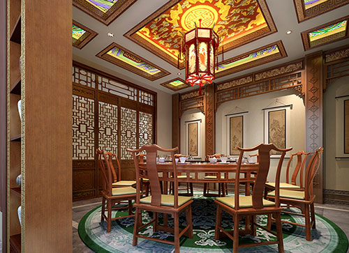 四川中式古典风格家居装修设计效果图