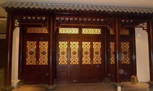 四川传统仿古门窗浮雕技术制作方法