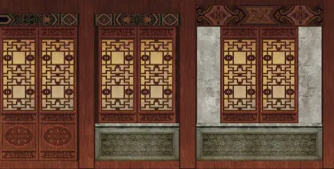 四川隔扇槛窗的基本构造和饰件